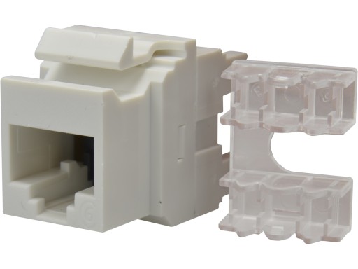 Molex Keystone RJ45 UTP cat.6 modul biely