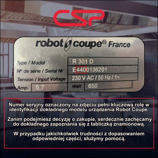 Robot coupe 89632 MP CMP Ultra spojka mixéra