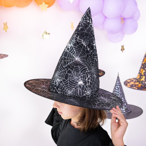 Čarodejnícky klobúk Pavučiny HALLOWEENSKÝ KARNEVAL