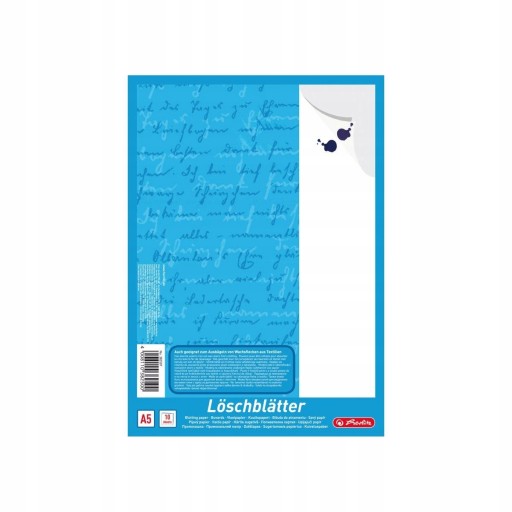 Sušiaci atramentový papier A5 10 listov Herlitz
