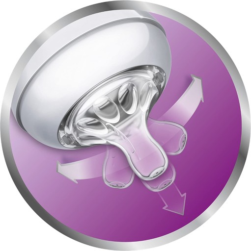 Philips Avent natural dojčenská fľaša 125ml antikolika 0m + cumlík
