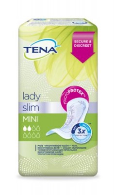 Špecializované hygienické vložky TENA LADY SLIM 10 kusov
