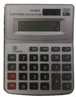 Školská kancelária KALKULAČKA 5729 KK-800A schéma