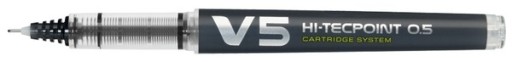 PILOT čierne gélové pero V5