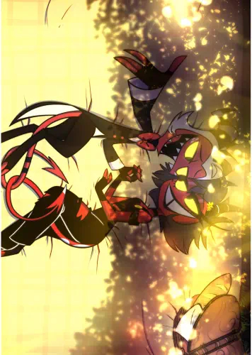 Anime Manga Helluva Boss Plagát HUB_008 A3