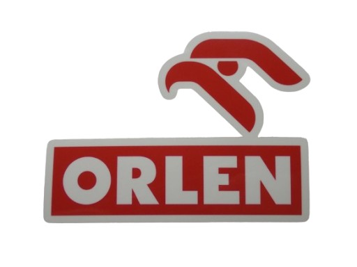 NÁLEPKA ORLEN DAKAR MOTOCROSS RALLYCROSS RACING NÁLEPKA 10 x 7,5 cm