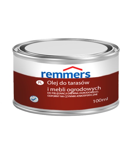 Remmers Pflege-ol olej na drevo Vzorka 100ml Strieborná