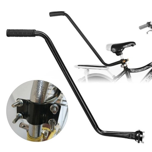 CYKLISTICKÝ VODIČ TLAČOVAČ PRE UČENIE bicyklovania pre dieťa RUKOJEŤ