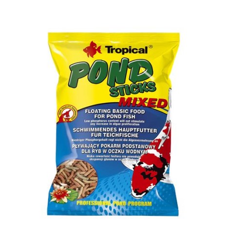 POND TYPY ZMIEŠANÉ 1000ML/90G TROPICAL