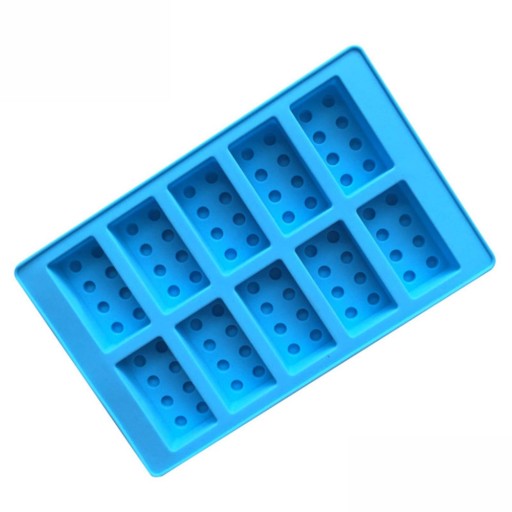 Silikónová forma na mydlá LEGO BRICKS 10 ks.