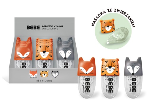 Interdruk Korekčná páska 6m BB FRIENDS BOYS zvieratká pre chlapcov