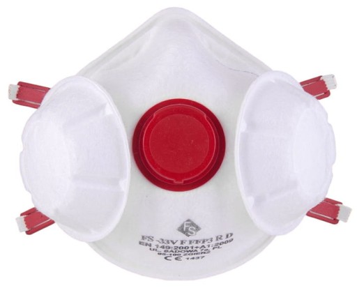 Filtračná polomaska FS-33V F FFP3 R D