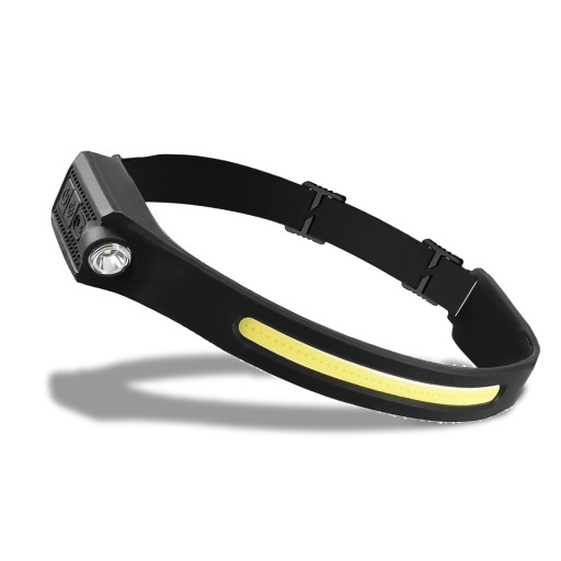 VÝKONNÁ LED HLAVOVÁ LAMPA SNÍMAČ POHYBU HLAVOVEJ LAMPY COB XPE