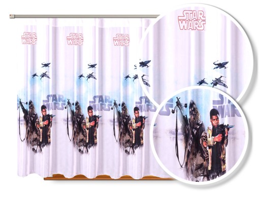 ZÁCLONA DETSKÝ VOIL STAR WARS SW01/160 ZÁCLONA