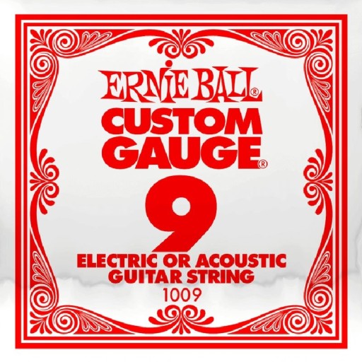 Jedna šnúrka bez omotávky ERNIE BALL Slinky 009