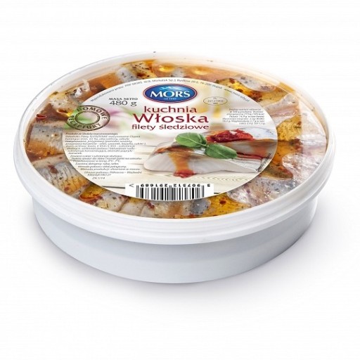 Filety zo sleďa TALIANSKÁ KUCHYŇA MORS 480 g.