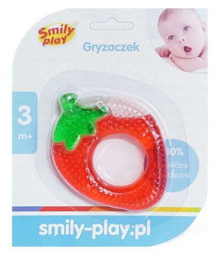 SMILY PLAY Vodné hryzátko, upokojujúce ovocie