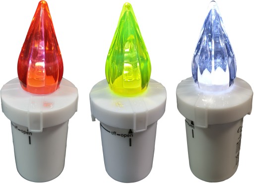 CORTINA LED VLOŽKA SVIEČKY 10,5 cm DO 90 DNÍ + BATÉRIE ZDARMA