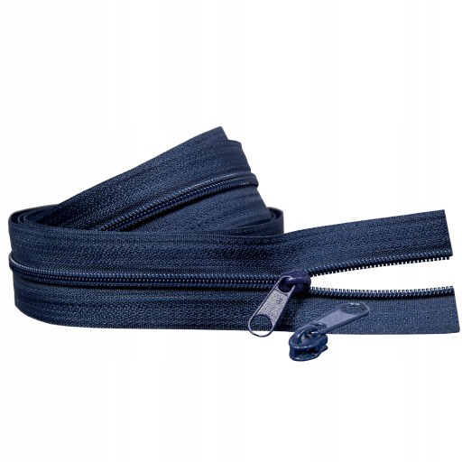 Zips Páska Zips 5mm NAVY BLUE - 1mb + 2 Zipsy