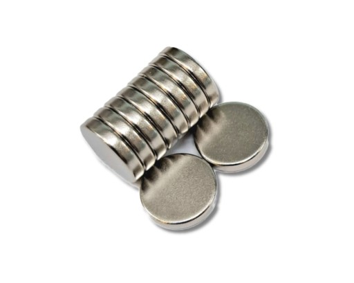 SET SILNÝ VALEC NEODYMIOVÝ MAGNET 6x3. 10 ks.