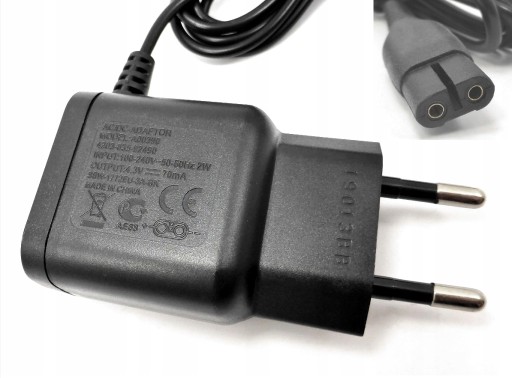 PHILIPS Nabíjací kábel s jednou čepeľou / napájacím adaptérom pre holiace strojčeky
