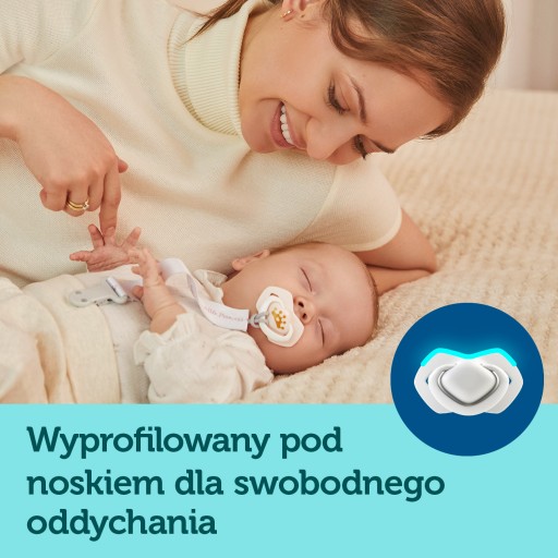 CANPOL SYMETRICKÝ SILIKONOVÝ cumlík ROYAL BABY 6-18