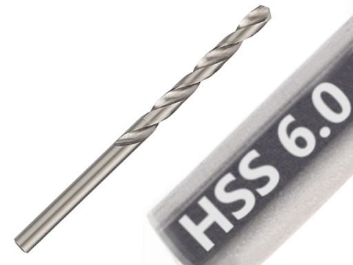 VŔTAČKA DO KOVU NWKa HSS 6,0 mm (10 ks)