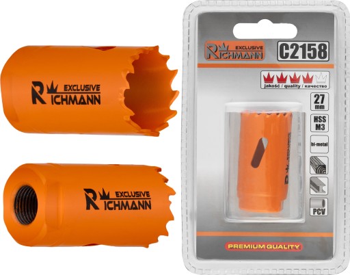 RICHMANN BIMETALOVÁ HSS OTVOROVÁ PÍLA M3 27MM C2158