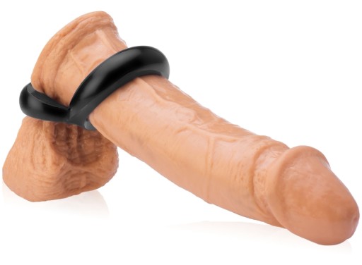 PRSTEŇ DVOJKRUHOVÝ SVORKA NA PENIS A SEMENNÍKY