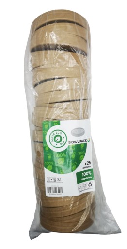 CVSC350CARK ECO papierová pokrievka na polievkové misky 350ml 25ks