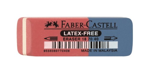 Prírodná guma na ceruzku 2v1 atrament Faber-Castell