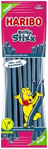 HARIBO Jellies JELLIES Balla Stixx Malina Blackberry 200g