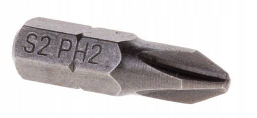 Skrutkovacie bity PH-2 25mm KLIMAS WKRĘT-MET 10ks