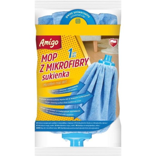AMIGO MOP ŠATY Z MIKROVLÁKNA
