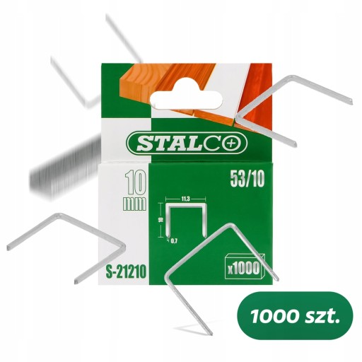 Čalúnnické sponky pre Takera Type 53 10mm 1000 ks