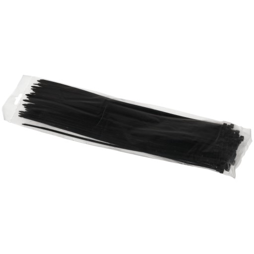 Sťahovacie pásky 4,6x350mm Čierna 100 ks