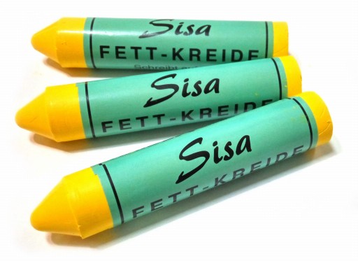Krieda na pneumatiky SISA Raidex - žltá, tl