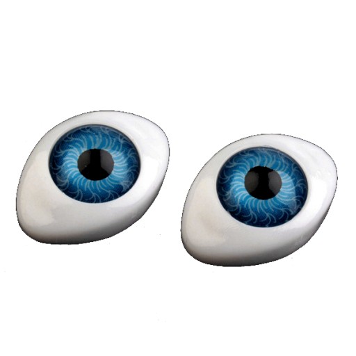 REALISTICKÉ BLUE EYES 14x19mm KNIHY
