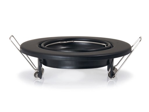 SET ČIERNE HALOGÉNOVÉ SVIETIDLÁ + LED 10W + GU10