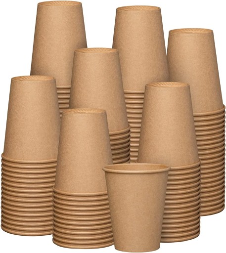 ECO KRAFT KÁVOVÉ PAPIEROVÉ ŠÁLKY 300ML 50KS