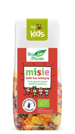 ŽELÉ (MEDVEĎ) BEZ ŽELATÍNY, BEZLEPKU, BIO 100 g