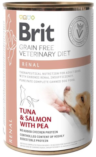 Brit Grain Free VET Diéta Konzerva pre psov Renal 400 g