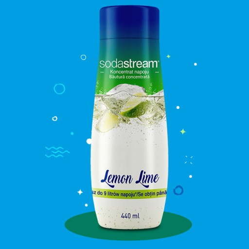 SODASTREAM Lemon Lime sirup koncentrát 440ml