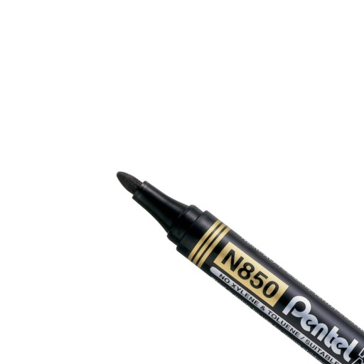 Pentel N850 čierny permanentný popisovač 1 ks.