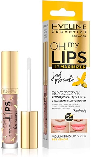 Kozmetika Eveline Oh! Lesk na pery My Lips č.01 - Bee Venom