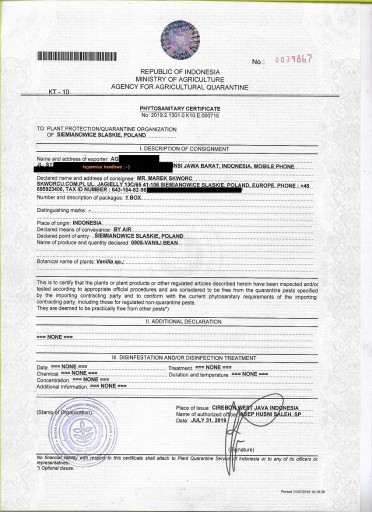 Vanilková tyčinka 16cm Aromatická vanilka certifikát