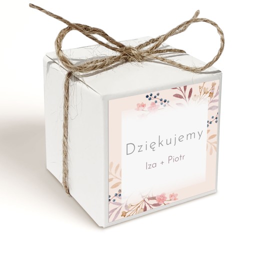 Darčeková krabička 2 fudges VZORY PERSONALIZÁCIE