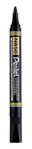 PERMANENTNÝ ZNAČOVAČ Pentel N850 ROUND BLACK