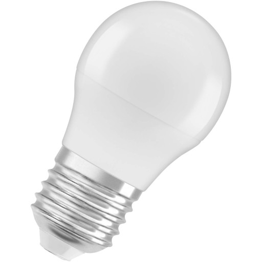 LED guľová žiarovka E27 P45 4,9W neutrálna OSRAM