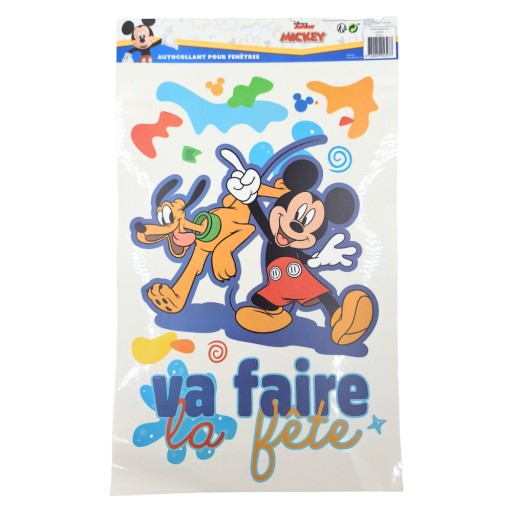 DEKORAČNÁ FÓLIA NA OKIENKO MICKEY MOUSE